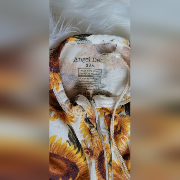 Angel Dear Sunflower Footie - Picture 3 of 4